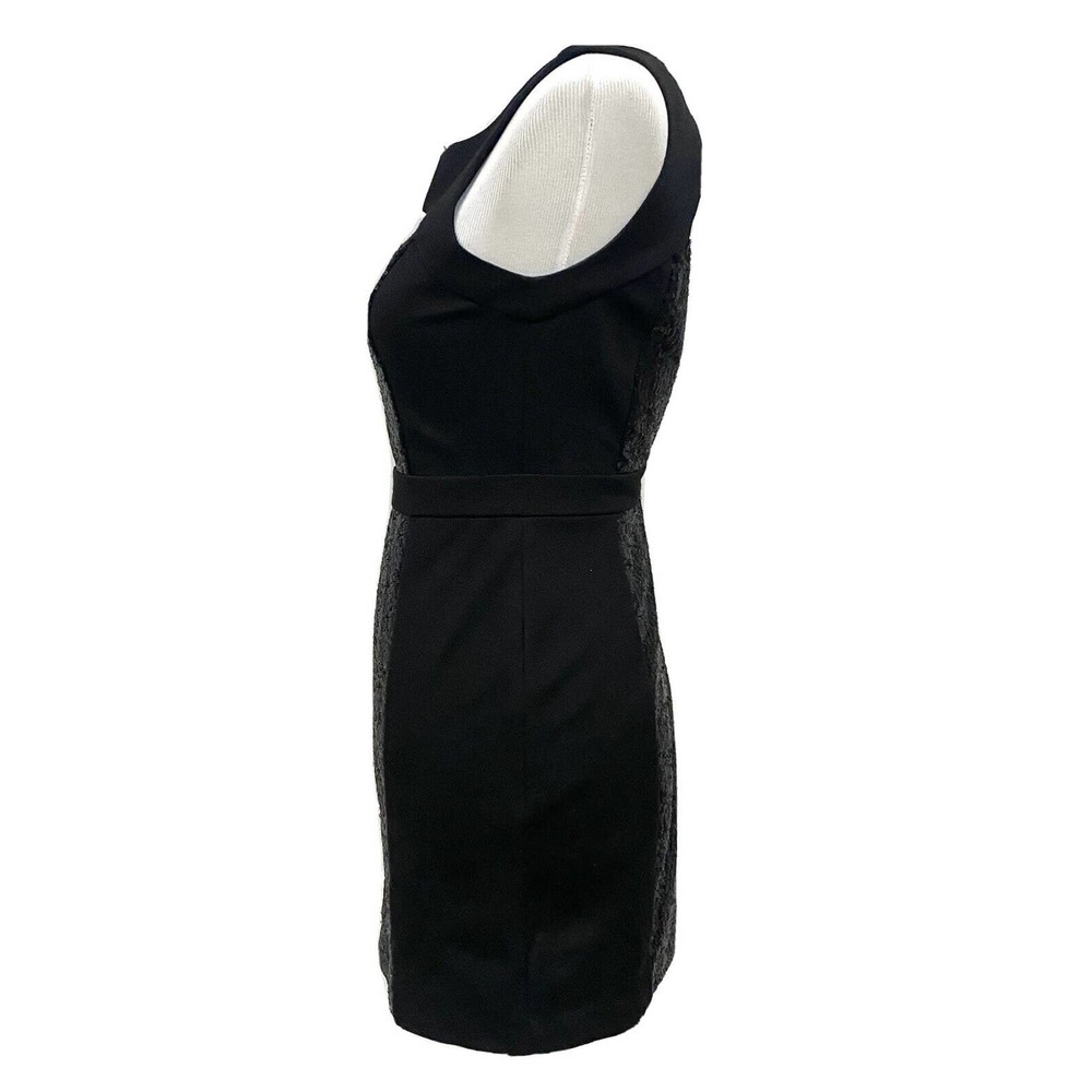Bcbgeneration Dress Black Sequins Sleeveless Fitt… - image 4